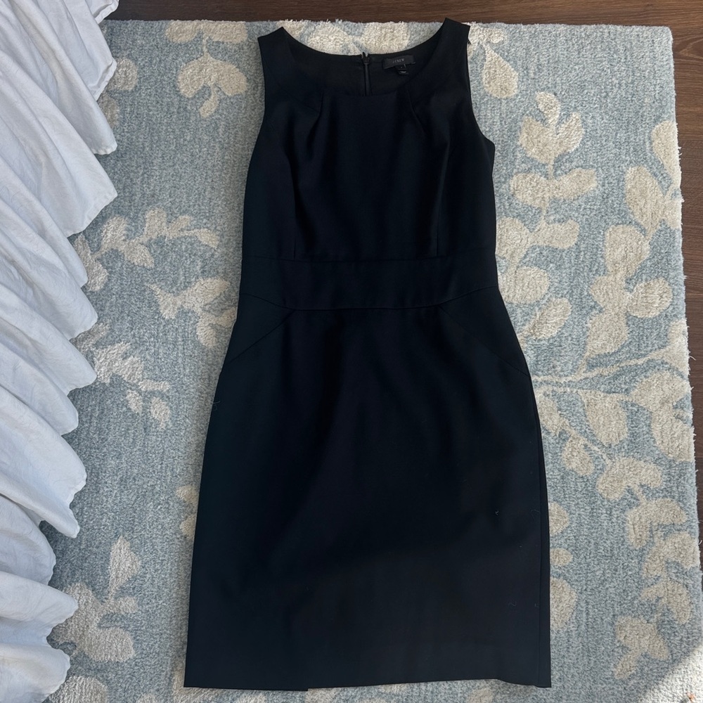 J. Crew Black Mini Dress